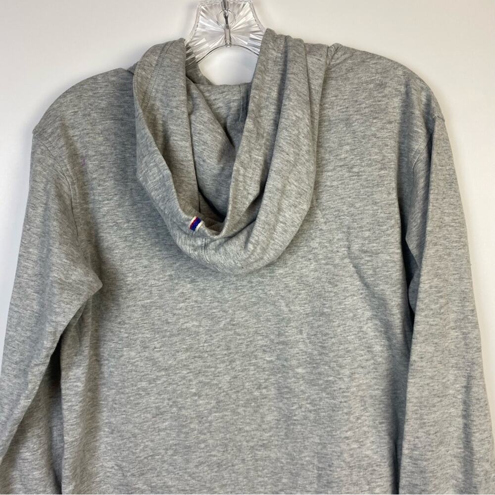 Champion Women’s Gray Pastel Rainbow Logo Hoodie Size XS - Picture 8 of 10